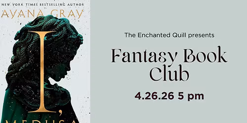 Fantasy Book Club: I, Medusa by Ayana Gray