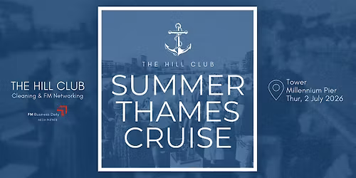 The Hill Club Summer Thames Cruise 2026