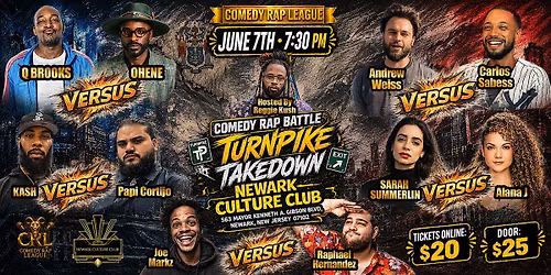 TURNPIKE TAKEDOWN COMEDY RAP BATTLE