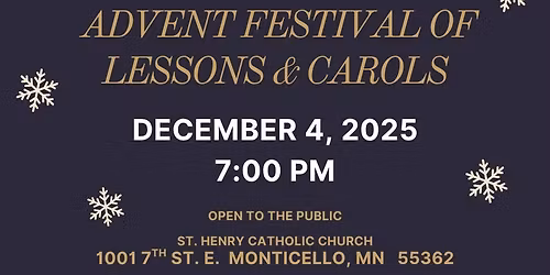 Advent Festival of Lessons & Carols