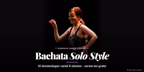 Bachata Solo Style \u00b7 Minireeks met Ioanna