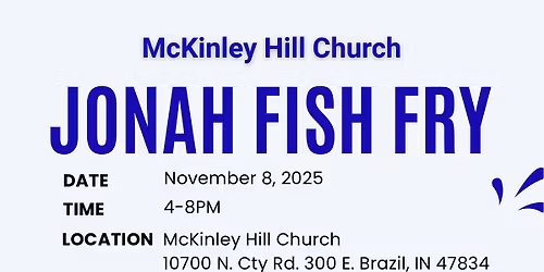 McKinley Hill Church Jonah Fish Fry