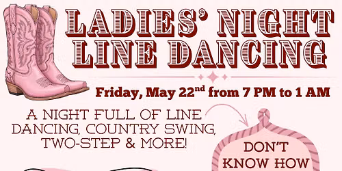 Ladies\u2019 Night Line Dancing!
