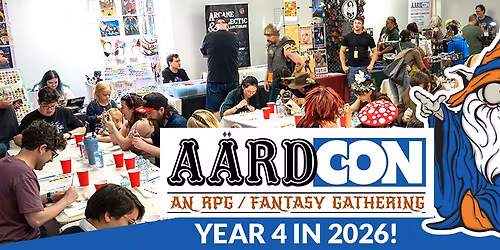 A\u00e4rdCON 4 - 2026 an RPG \/ Fantasy Conference!