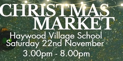 Christmas Market Haywood Village Hall