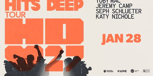 TOBYMAC with Jeremy Camp, Seph Schlueter, Katy Nichole: Hits Deep Tour