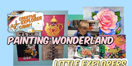 Creative Explorer Summer Camp: Little Explorers - Painting Wonderland
