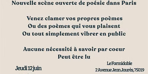 Rose Bleue Po\u00e9sie Club Vendredi 10 juillet 2026