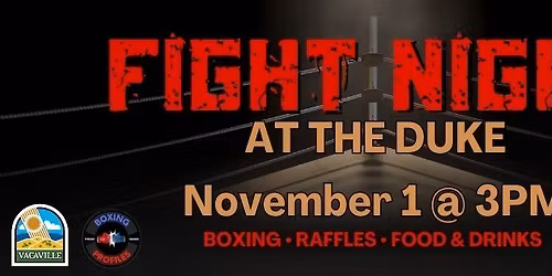Fight Night at The Duke