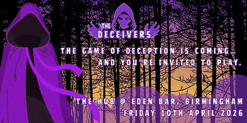 The Deceivers \u2013 A Live Traitors-Style Immersive Game Night