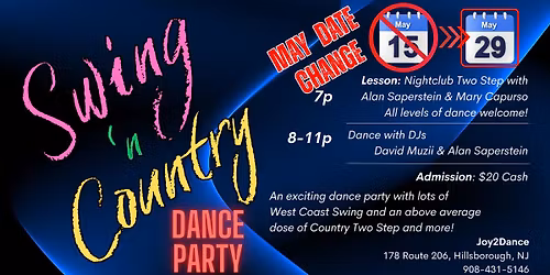 Swing 'n Country Dance Party
