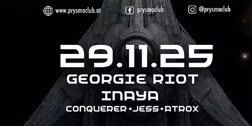 Drum and Bass Opening with Georgie Riot & Inaya - PRYSMA