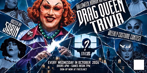 Drag Queen Trivia: Halloween, Horror & Hocus Pocus Edition