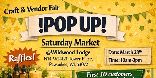 WaterDove Creations presents Pop Up Market