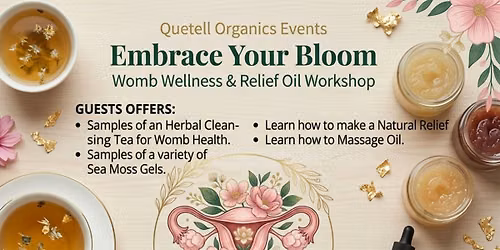 Womb Wellness & Relief Oil Workshop