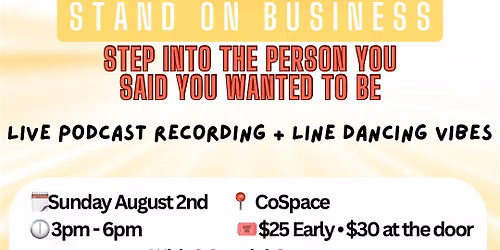 Live Recording: Girl, Come Sit With Me & Stand on Business