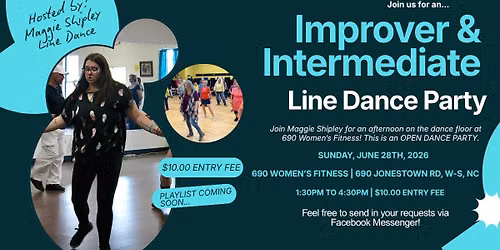 Improver & Intermediate Line Dance Party