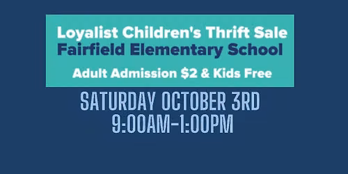 Loyalist Thrift Sale