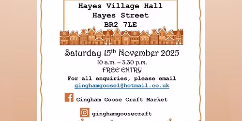 Christmas Craft Market and Tea Room