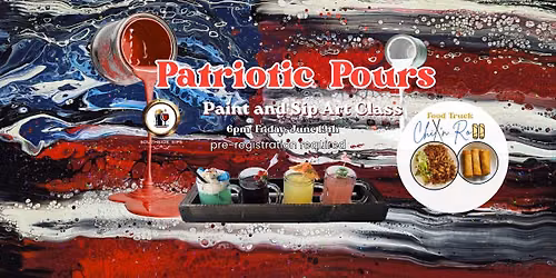 Patriotic Pours - Paint and Sip Art Class
