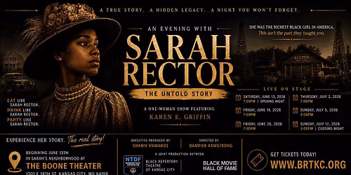 An Evening with Sarah Rector: The Untold Story