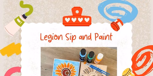 Legion Sip and Paint