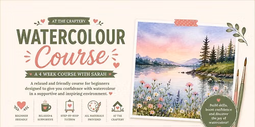 \ud83c\udfa8 Mastering the basics - Watercolour: 4-Week Course