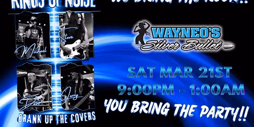 Kings Of Noise Rock Cover Band @ Wayneo's Silver Bullet, Hickory NC