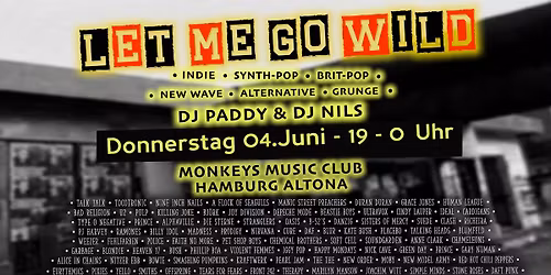 LET ME GO WILD - AFTERWORK CLUB