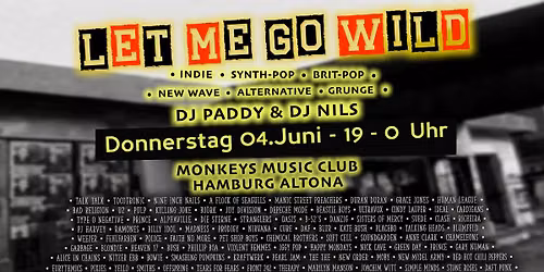 LET ME GO WILD - AFTERWORK CLUB 