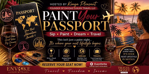 Paint Your Passport: Sip \u2022 Paint