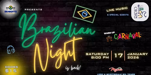 Brazilian Night is BACK!