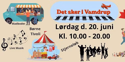 Det sker i Vamdrup - L\u00f8rdag d. 20. juni 2026