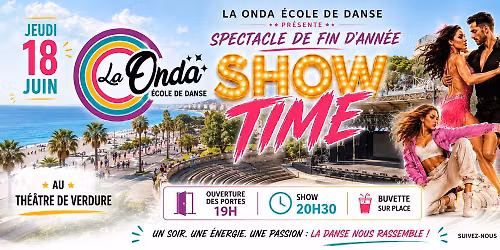 Show Time spectacle de fin d'ann\u00e9e By la Onda