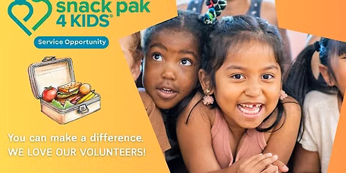 Service Opportunity: Snack Pak 4 Kids