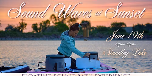 Sound Waves at Sunset: Floating Sound Bath
