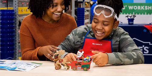 Build a Sleigh Ride at Lowe's!