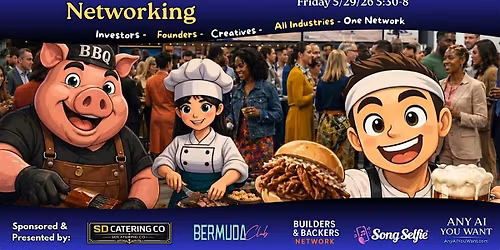 Free BBQ, Beverages, & Biz Networking @ Bermuda Club