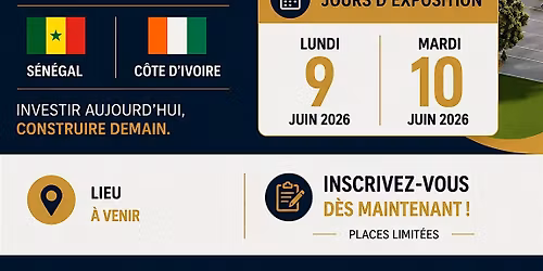 Road show commercial AH AFRICA (S\u00c9N\u00c9GAL C\u00d4TE D'IVOIRE)