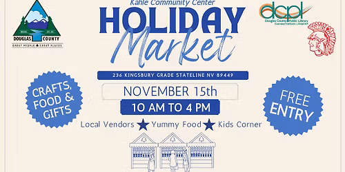 Holiday Market at Kahle Community Center