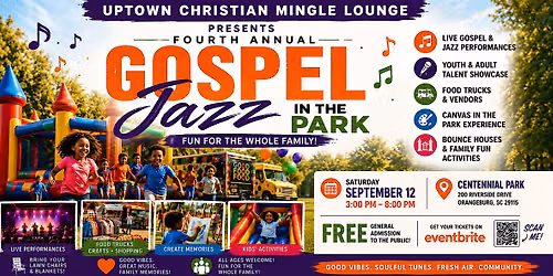 4Th Annual Gospel Jazz in the Park: Choir Battle, Praise & Live Artists