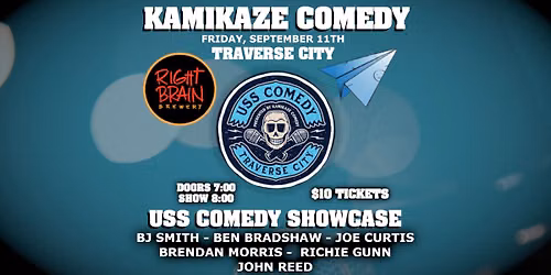 USS Comedy Showcase - Right Brain Brewery
