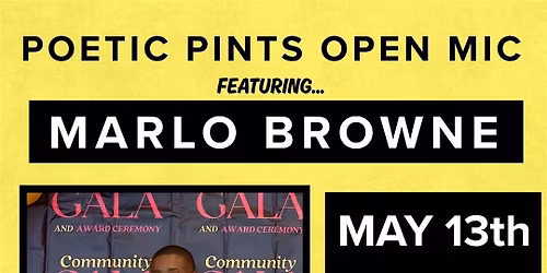 Poetic Pints: featuring Marlo Browne