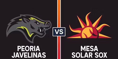 Peoria Javelinas at Mesa Solar Sox