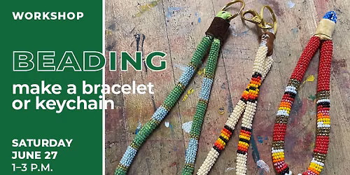 Beading a Bracelet or Keychain