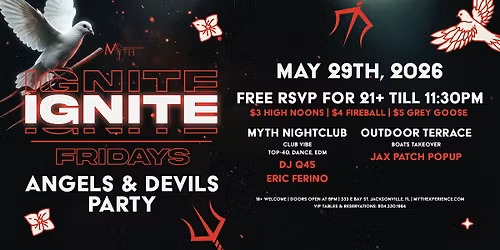 Nightclub Presents: Ignite Fridays - Angels & Devils | 05.29.26