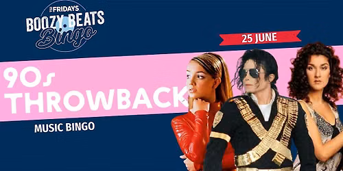 BEATS BINGO - 90's THROWBACK [JOONDALUP] at TGI Fridays