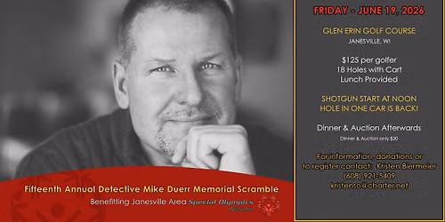 Mike Duerr Memorial Golf Outing - Benefiting Janesville Area Special Olymipcs