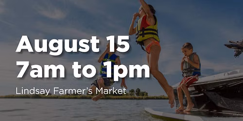Water Safety Event - Lindsay Farmer's Market