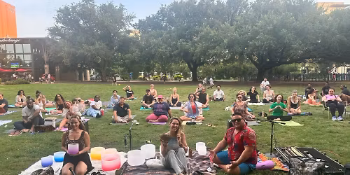 Sound Meditation at Levy Park